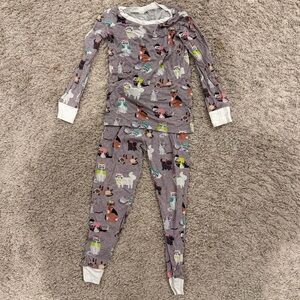 Little Sleepies Cat PJ Set - Size 3T